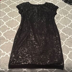 Elegant Black sparkly Dress